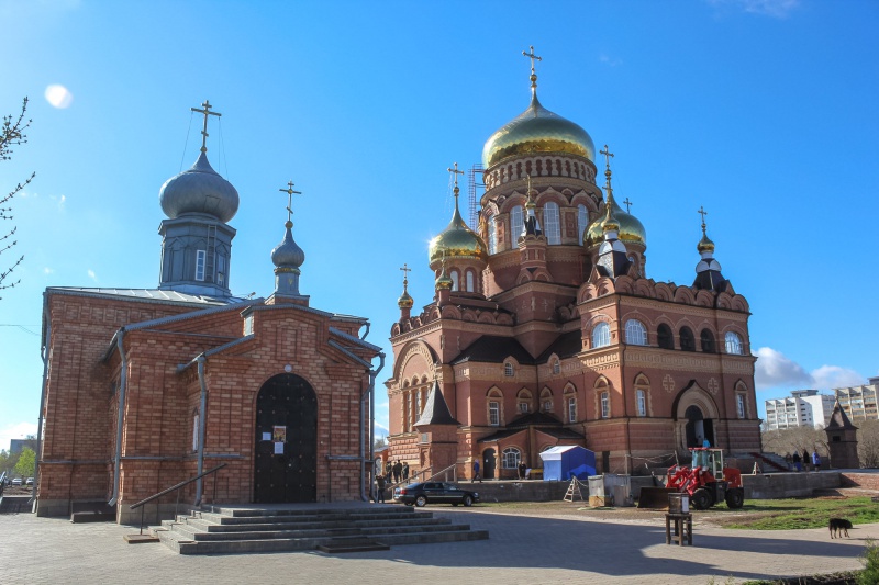 В областном центре освятили храм Казанской иконы Божией Матери